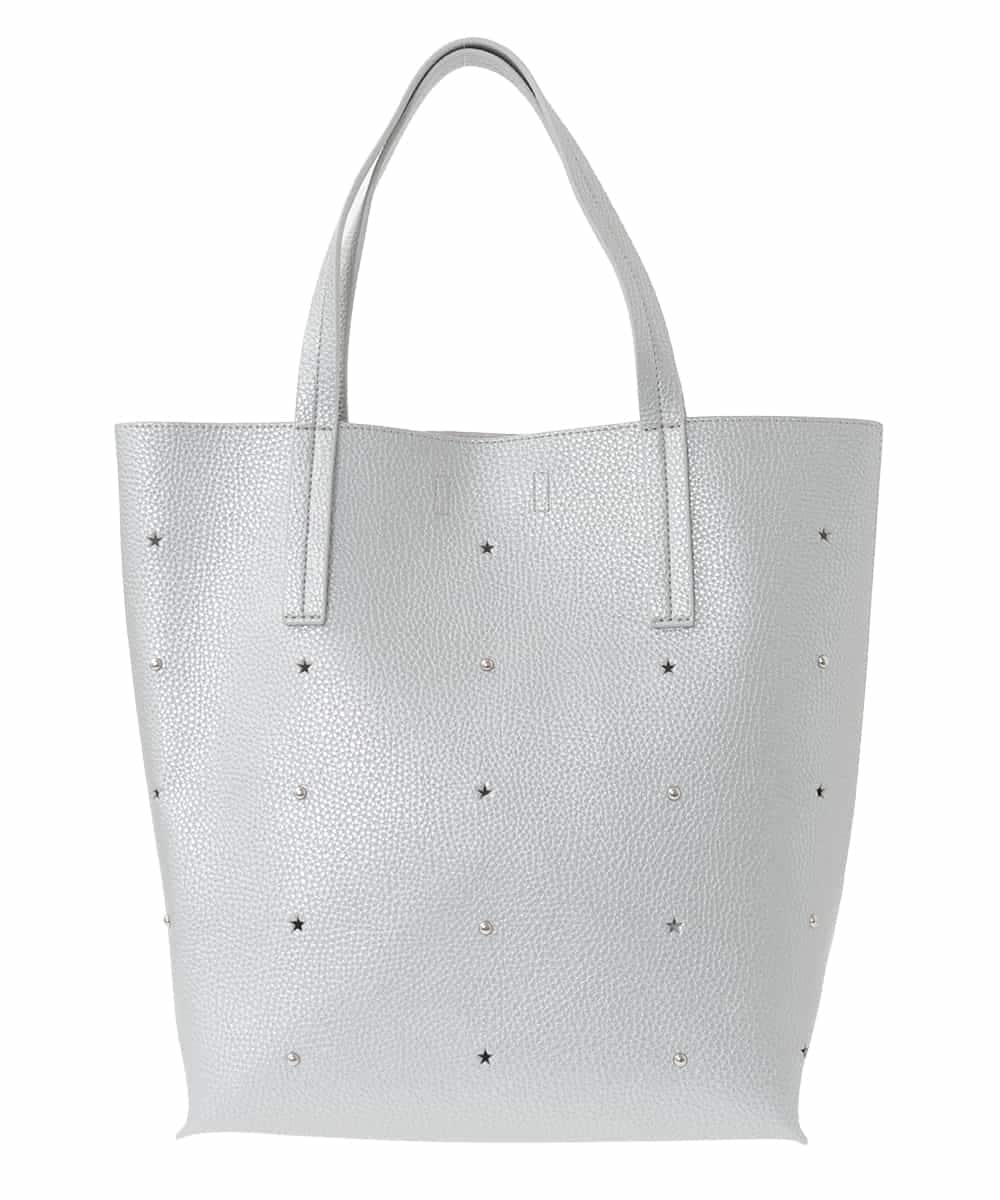 ZM5GE04060 al'aise modulation(アレーズモジュレーション) スターポイントデザイントートバッグ シルバー
