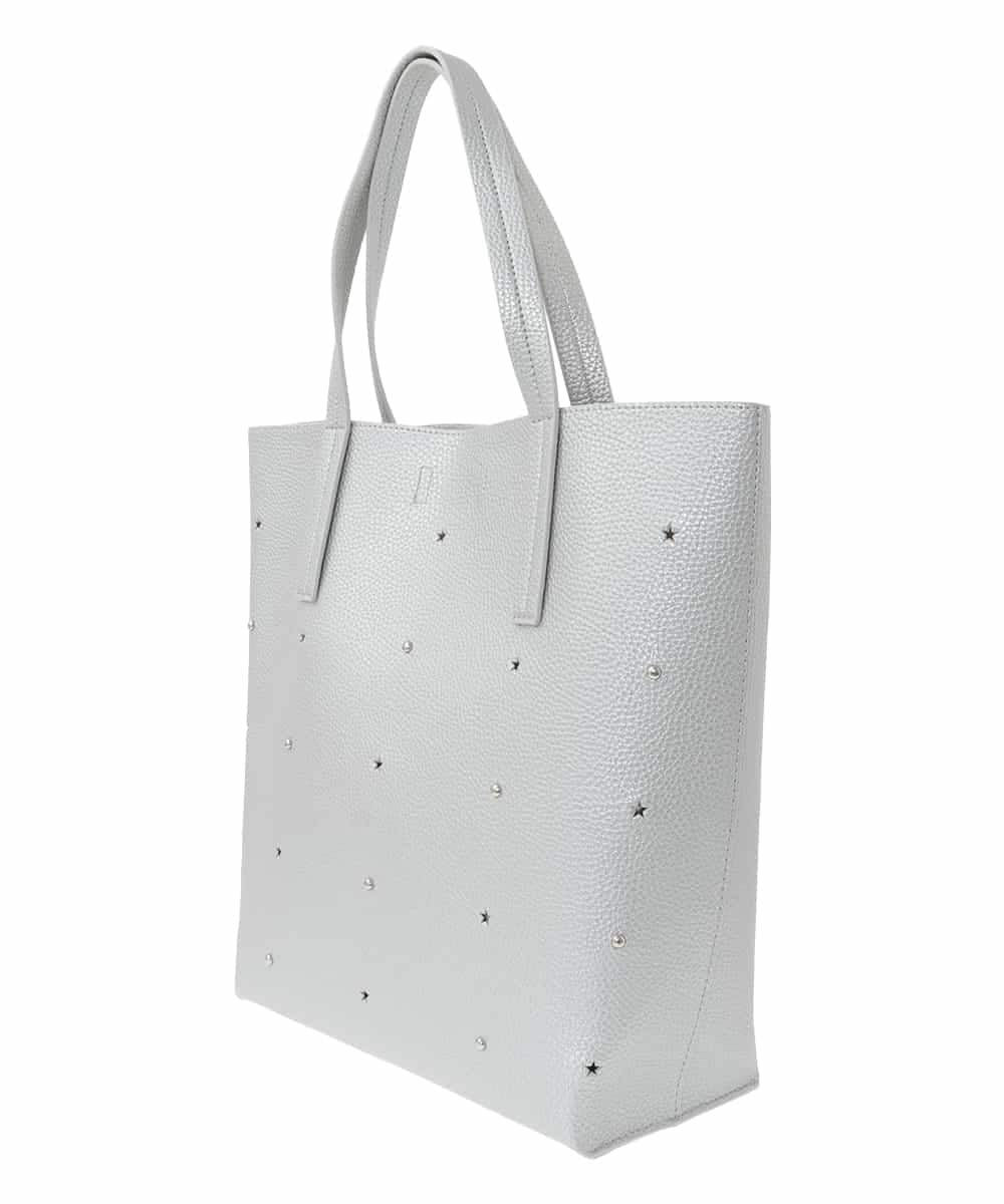 ZM5GE04060 al'aise modulation(アレーズモジュレーション) スターポイントデザイントートバッグ シルバー