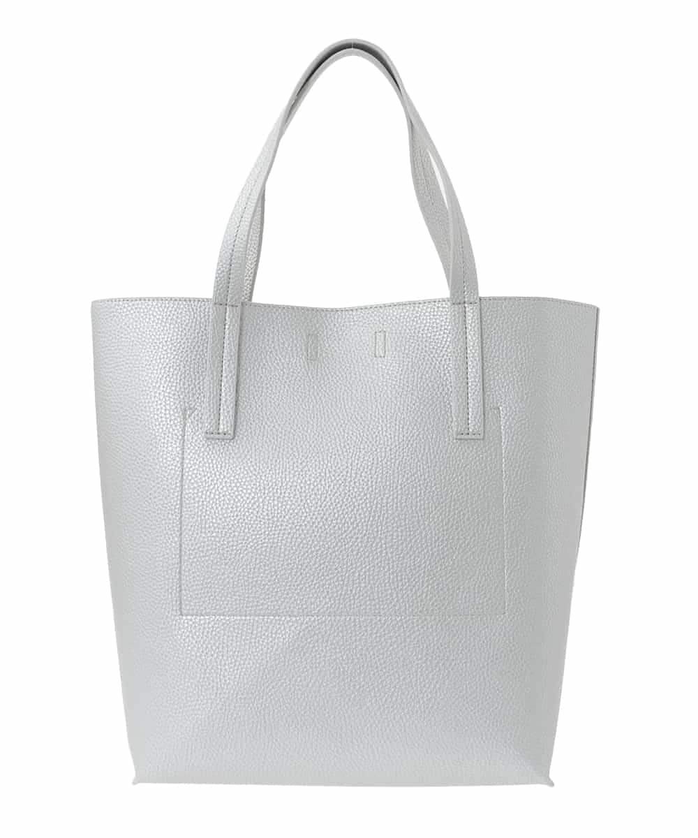 ZM5GE04060 al'aise modulation(アレーズモジュレーション) スターポイントデザイントートバッグ シルバー