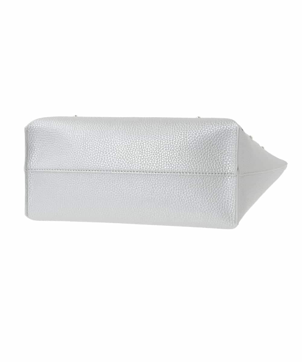 ZM5GE04060 al'aise modulation(アレーズモジュレーション) スターポイントデザイントートバッグ シルバー