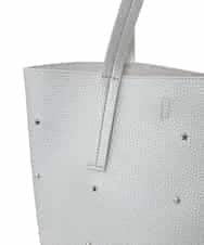 ZM5GE04060 al'aise modulation(アレーズモジュレーション) スターポイントデザイントートバッグ シルバー