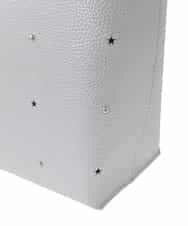 ZM5GE04060 al'aise modulation(アレーズモジュレーション) スターポイントデザイントートバッグ シルバー