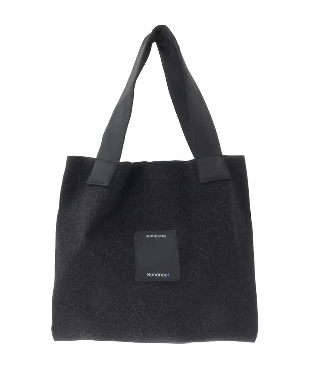 ZM5GE11050 al'aise modulation(アレーズモジュレーション) メタリックトートバッグ ブラック