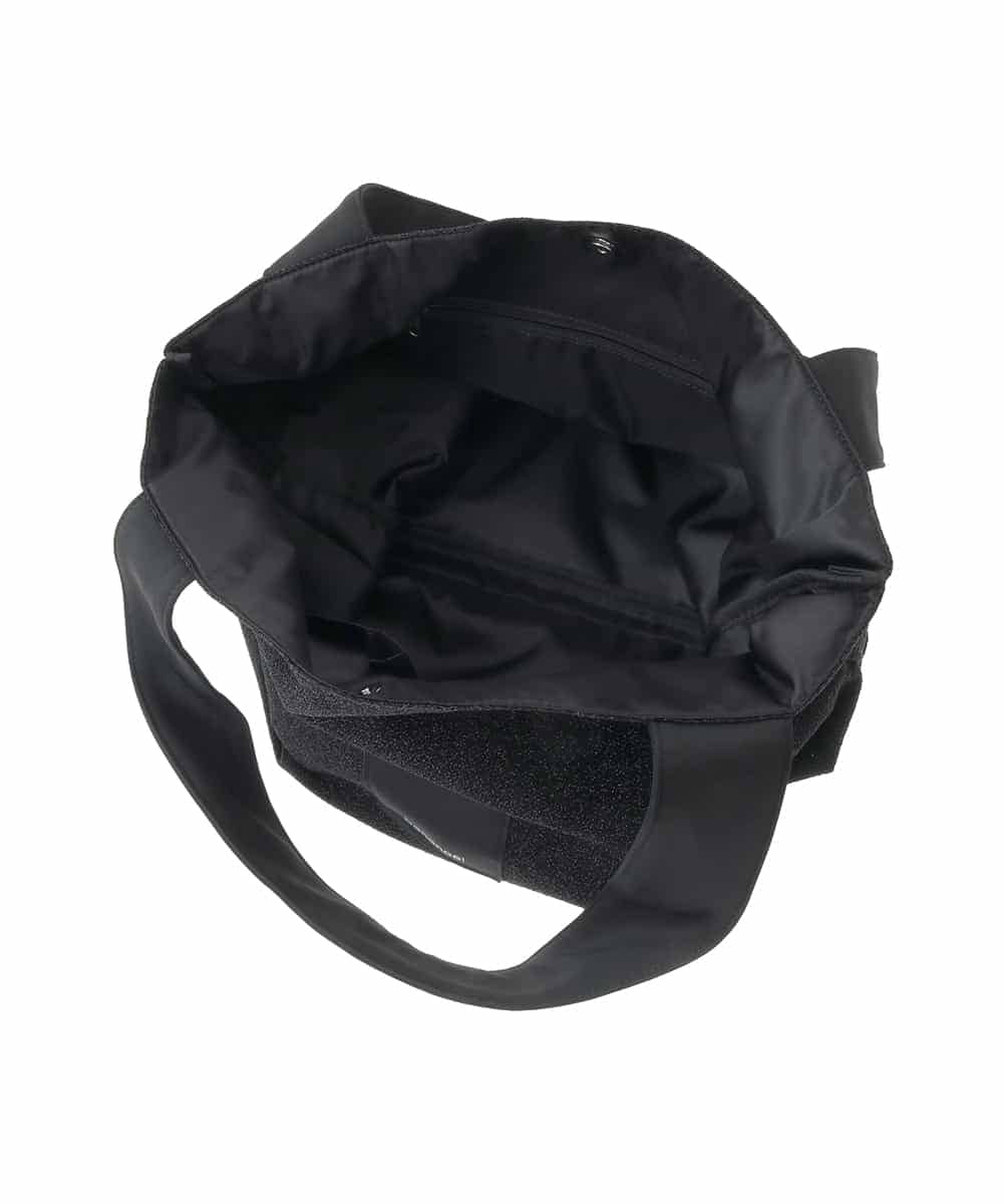 ZM5GE11050 al'aise modulation(アレーズモジュレーション) メタリックトートバッグ ブラック