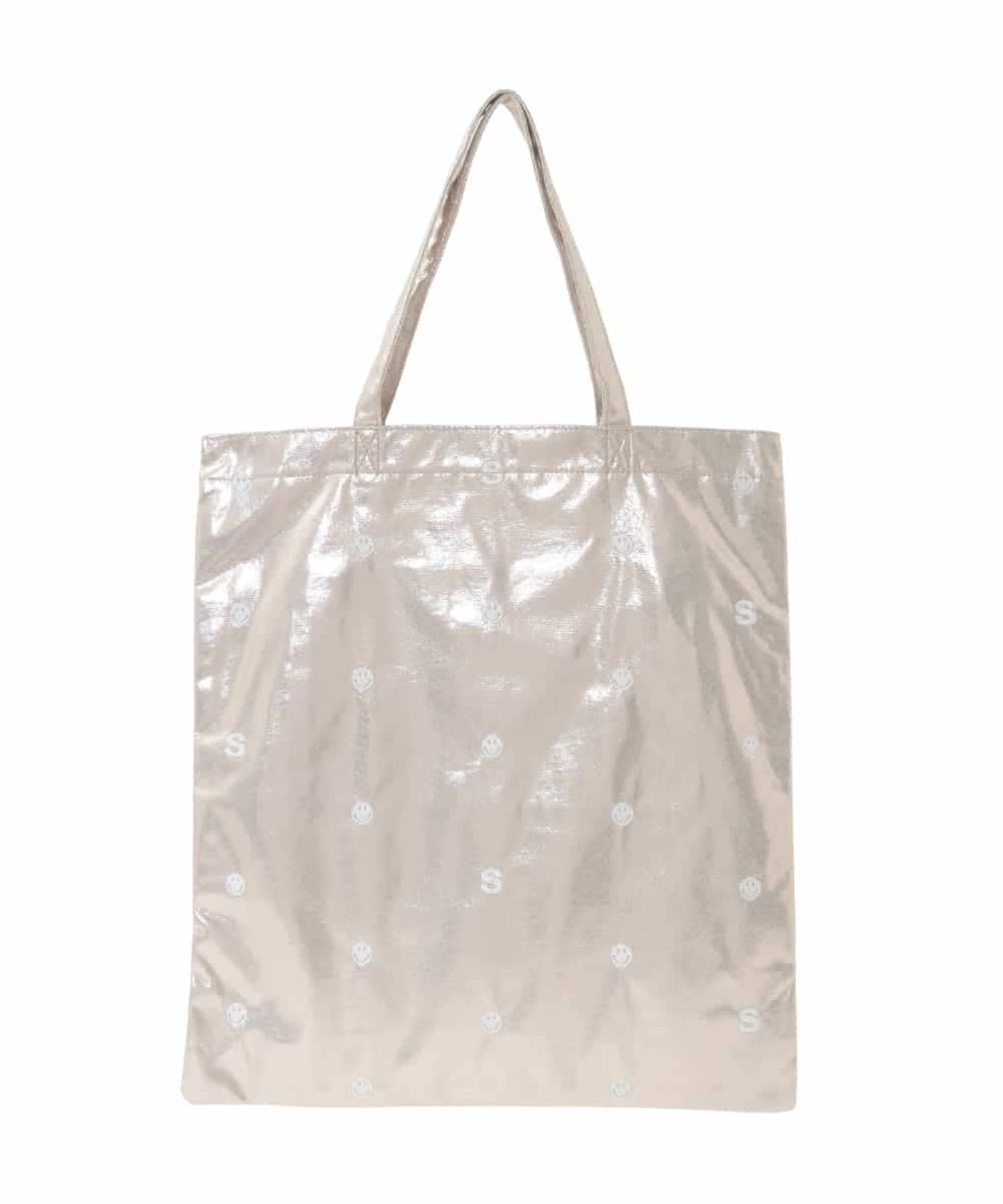 ZM5GE13050 al'aise modulation(アレーズモジュレーション) スマイリーメタルスクエアトート ゴールド