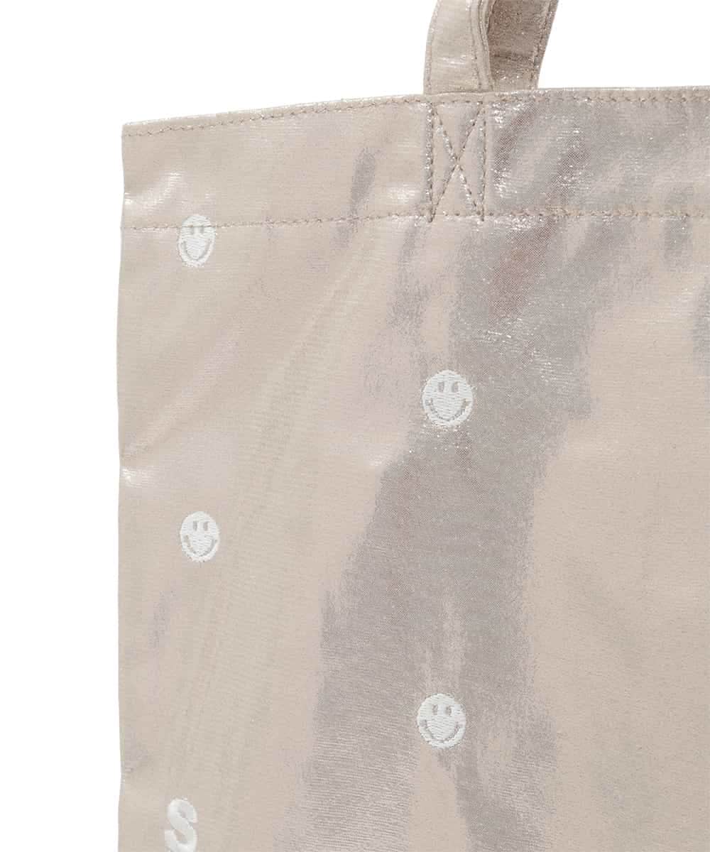 ZM5GE13050 al'aise modulation(アレーズモジュレーション) スマイリーメタルスクエアトート ゴールド