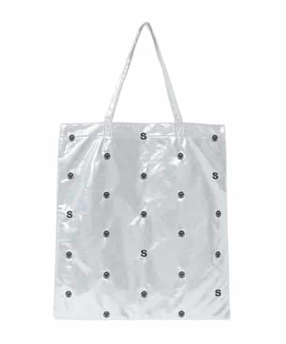 ZM5GE13050 al'aise modulation スマイリーメタルスクエアトート