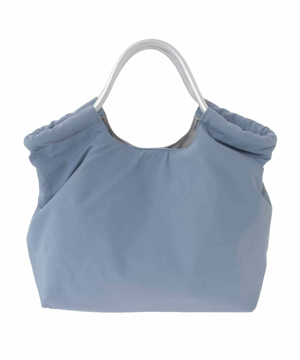 ZM5GE21050 al'aise modulation(アレーズモジュレーション) 【2WAY】スター刺繍トートバッグ ライトブルー