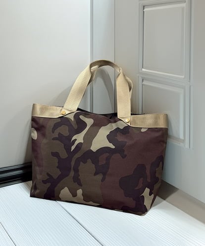 ZM5GE27049 al'aise modulation カモフラージュテープハンドルトートバッグ