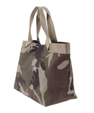 ZM5GE27049 al'aise modulation(アレーズモジュレーション) カモフラージュテープハンドルトートバッグ カーキ