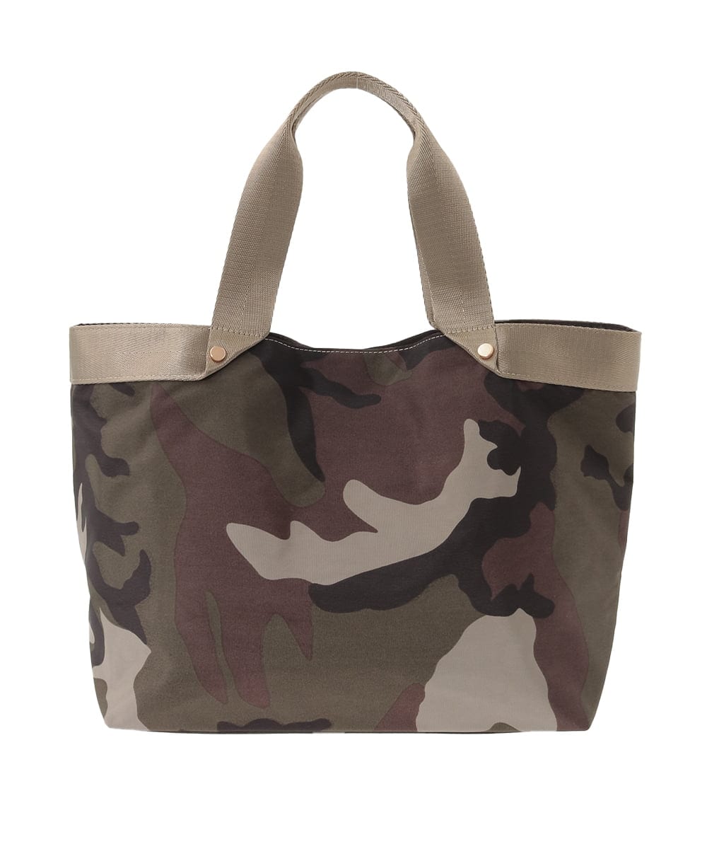 ZM5GE27049 al'aise modulation(アレーズモジュレーション) カモフラージュテープハンドルトートバッグ カーキ
