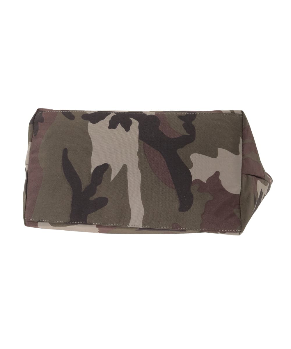 ZM5GE27049 al'aise modulation(アレーズモジュレーション) カモフラージュテープハンドルトートバッグ カーキ