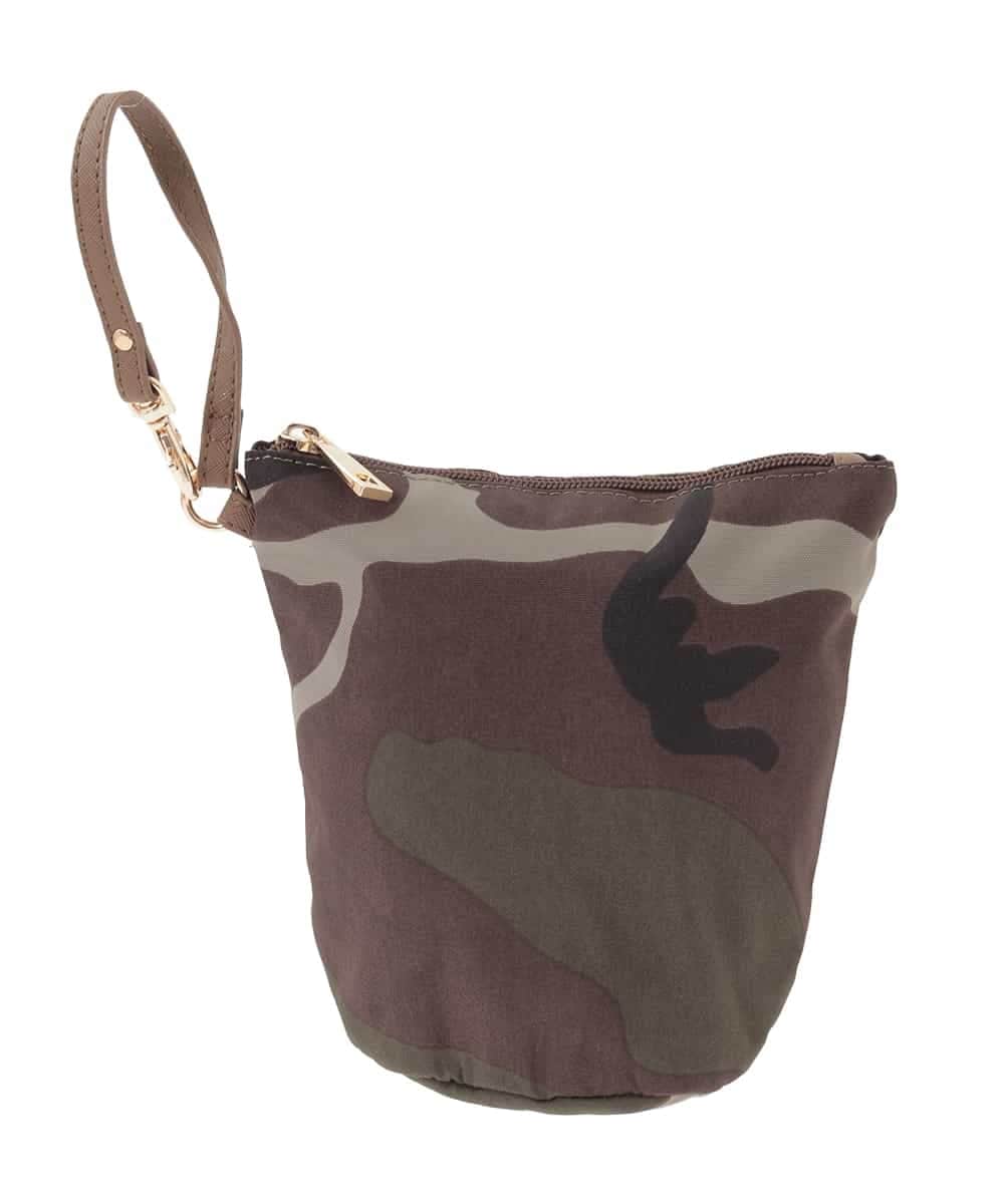 ZM5GE27049 al'aise modulation(アレーズモジュレーション) カモフラージュビッグトートバッグ カーキ