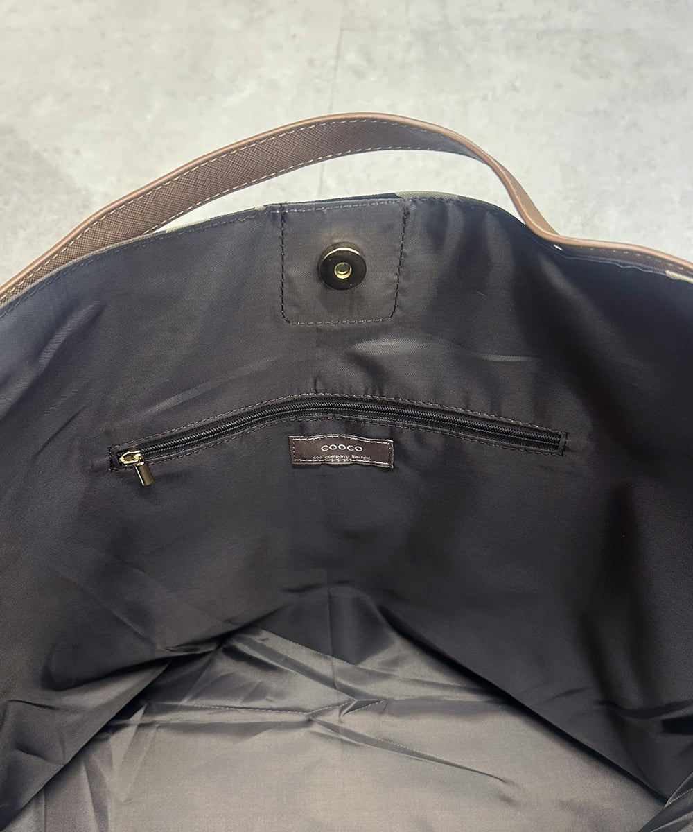 ZM5GE28049 al'aise modulation(アレーズモジュレーション) カモフラージュビッグトートバッグ カーキ