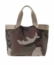 ZM5GE28049 al'aise modulation(アレーズモジュレーション) カモフラージュテープハンドルトートバッグ カーキ