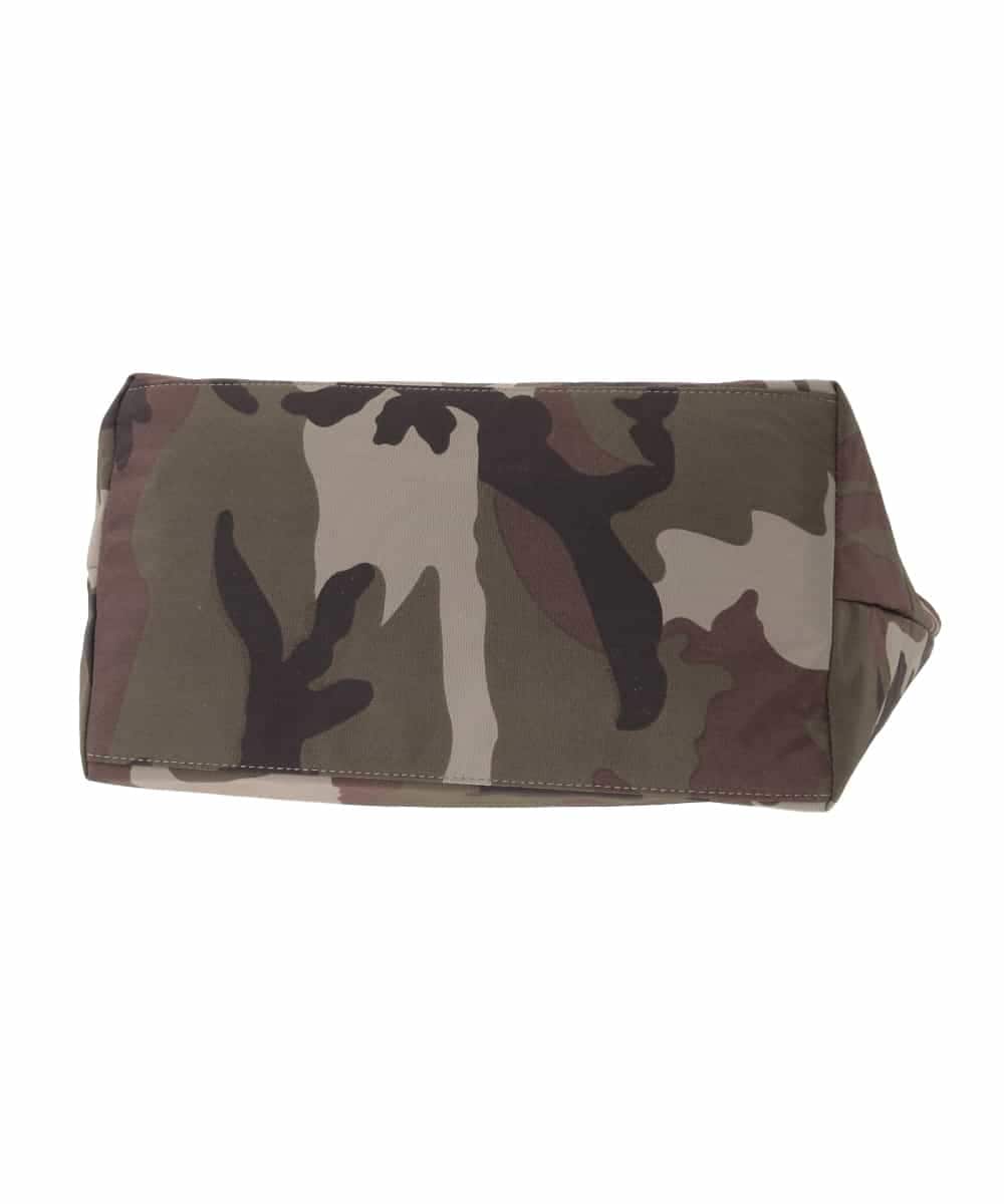 ZM5GE28049 al'aise modulation(アレーズモジュレーション) カモフラージュテープハンドルトートバッグ カーキ