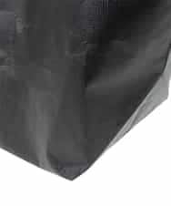 ZM5GT13043 al'aise modulation(アレーズモジュレーション) 【日本製】配色ブラックトートバッグ ネイビー