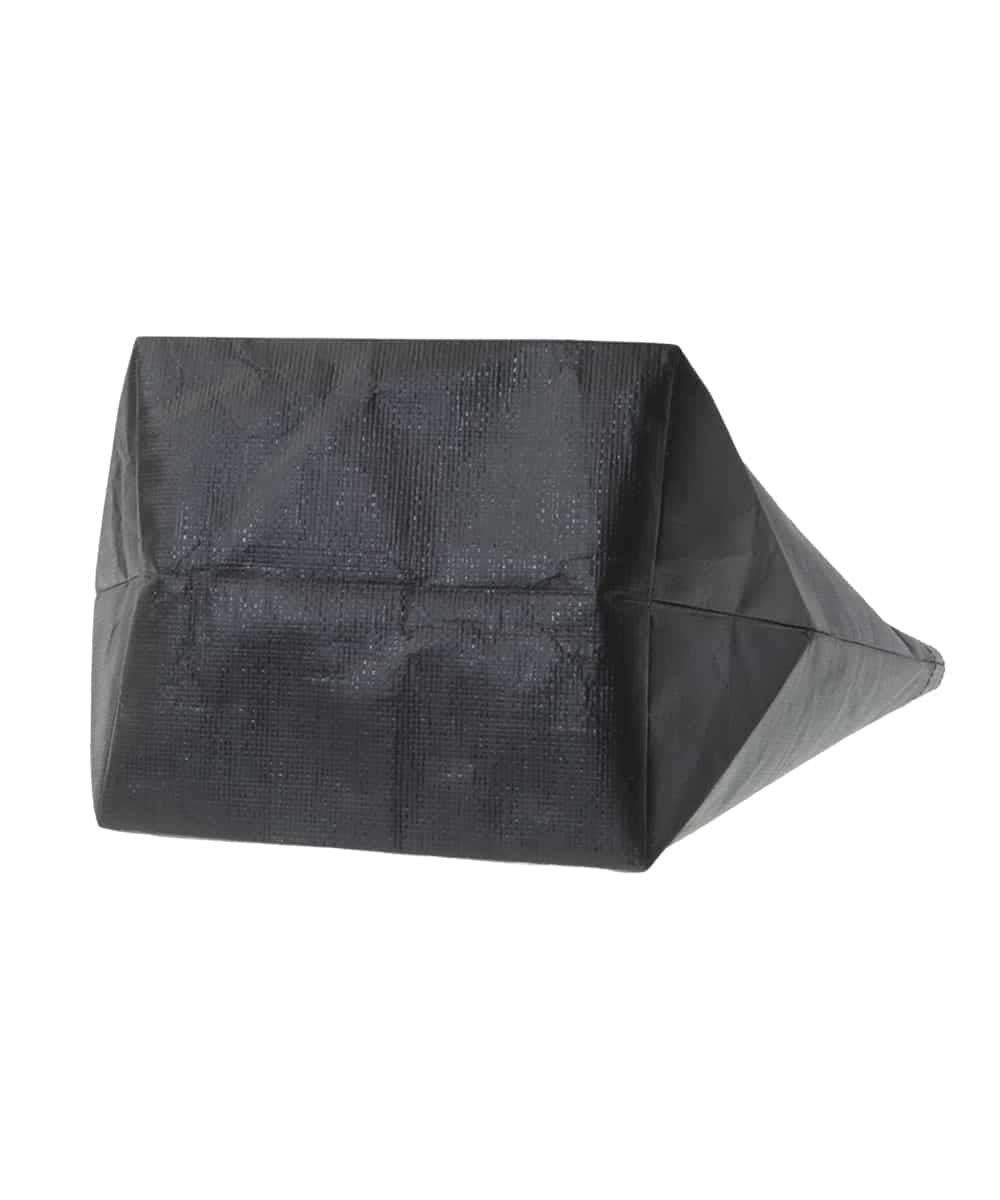 ZM5GT13043 al'aise modulation(アレーズモジュレーション) 【日本製】配色ブラックトートバッグ ネイビー