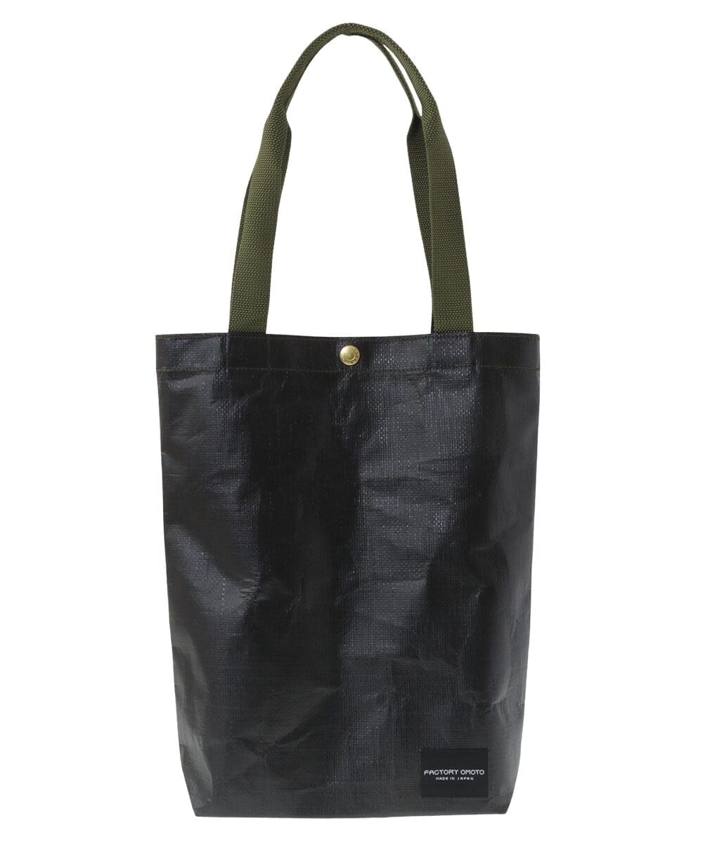 ZM5GT15042 al'aise modulation(アレーズモジュレーション) 【日本製】スリムトートバッグ カーキ