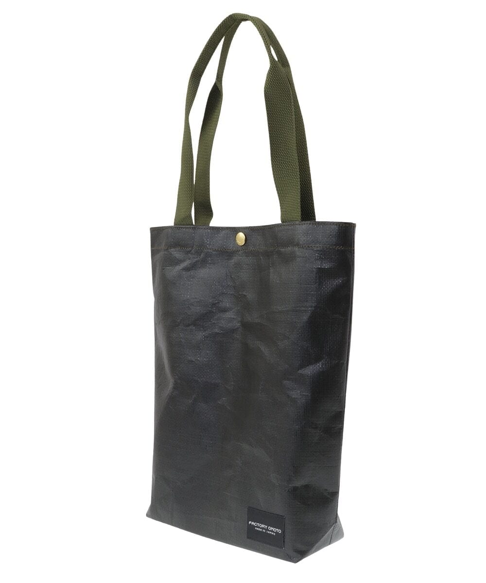 ZM5GT15042 al'aise modulation(アレーズモジュレーション) 【日本製】スリムトートバッグ カーキ