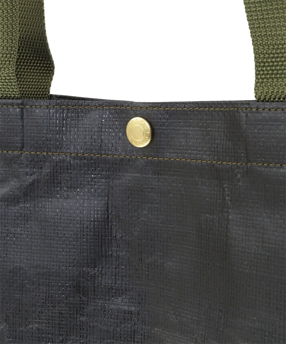 ZM5GT15042 al'aise modulation(アレーズモジュレーション) 【日本製】スリムトートバッグ カーキ