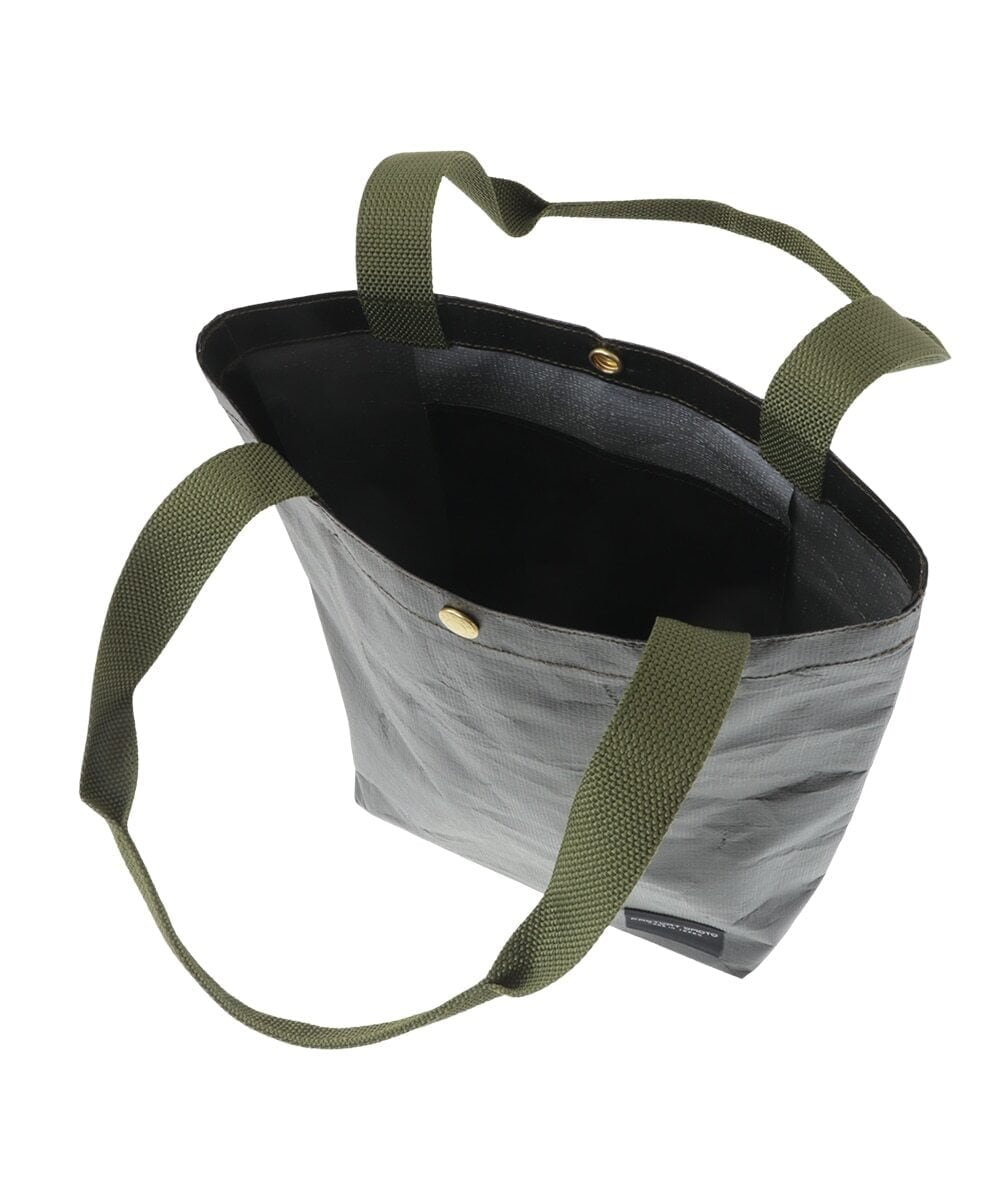 ZM5GT15042 al'aise modulation(アレーズモジュレーション) 【日本製】スリムトートバッグ カーキ