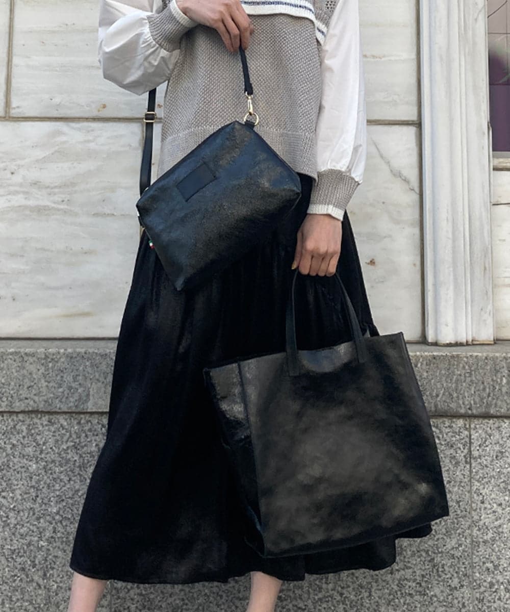 お値下げしました!COACHレザートートバッグリボン付き ひど