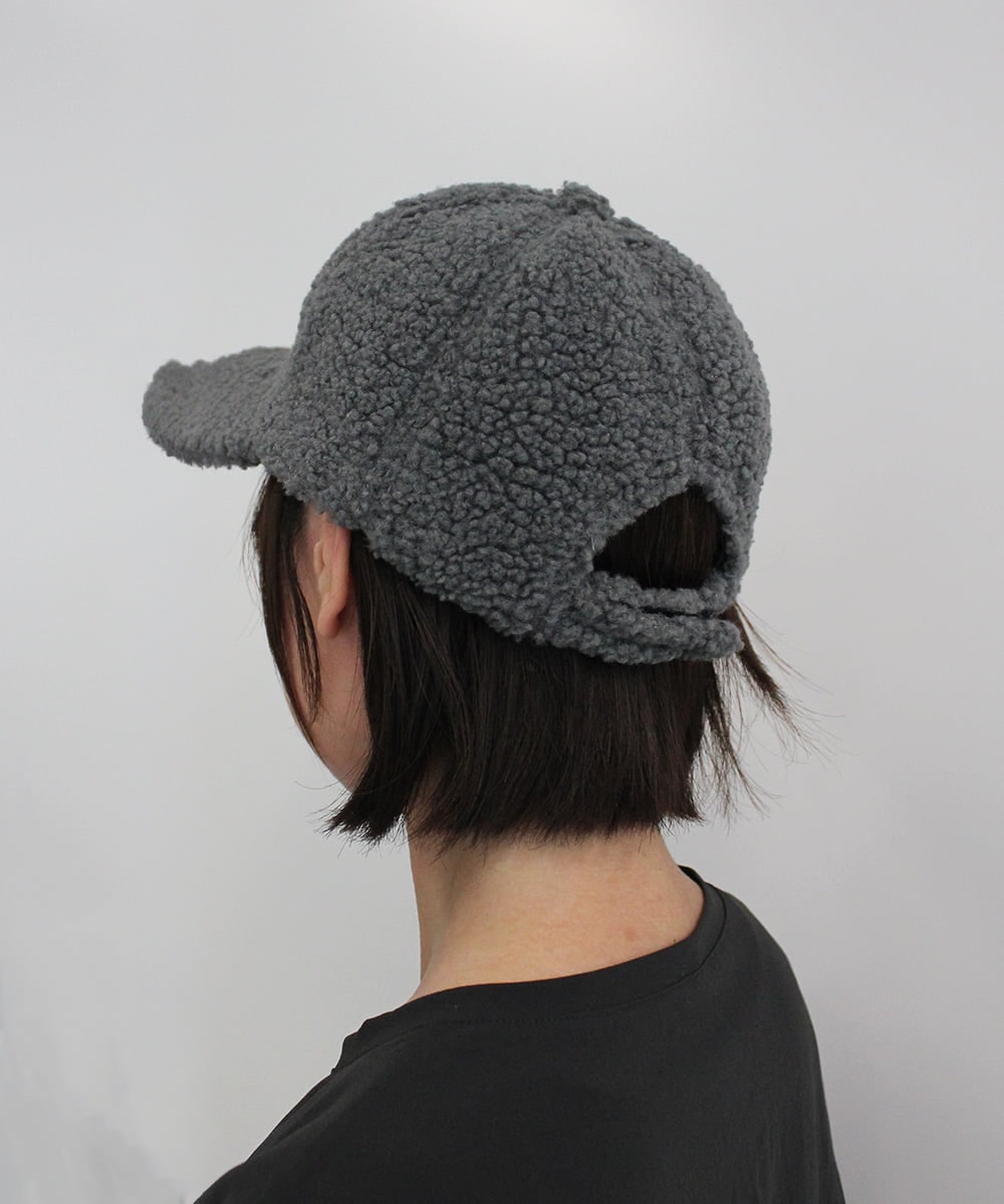 ZM7AE10027 al'aise modulation(アレーズモジュレーション) ボアデザインキャップ ダークグレー