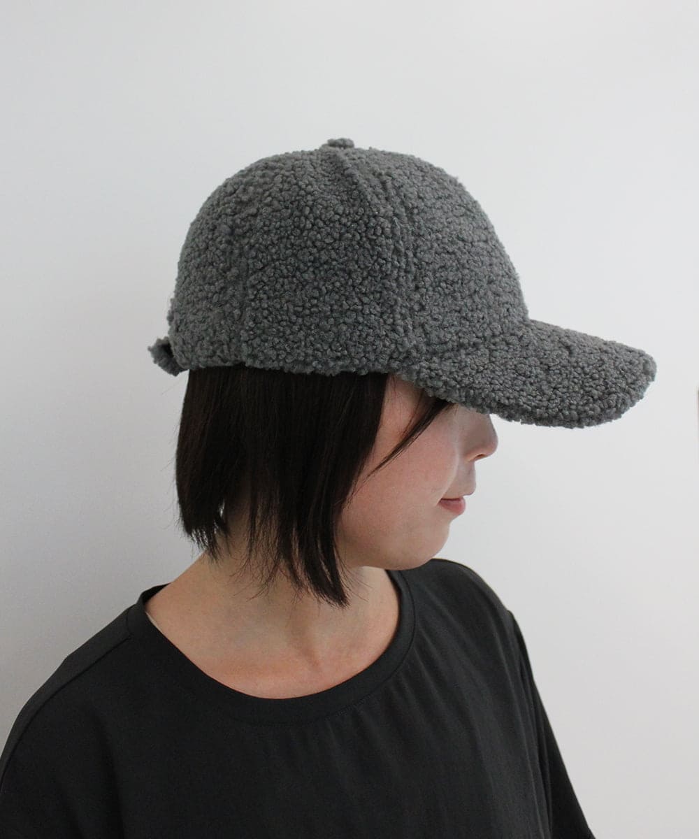 ZM7AE10027 al'aise modulation(アレーズモジュレーション) ボアデザインキャップ ダークグレー