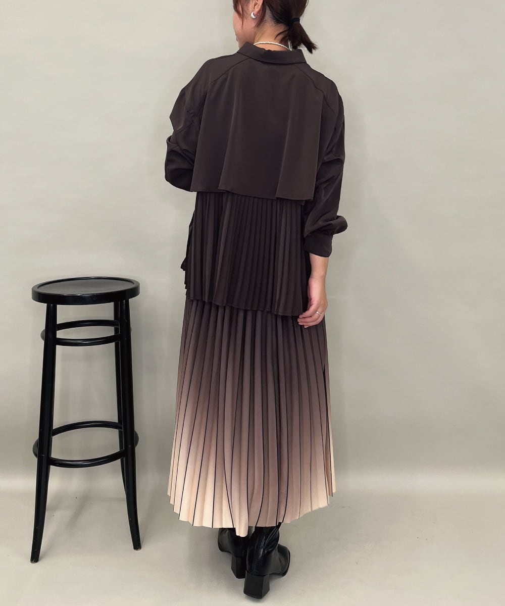 バックプリーツデザインブラウス(ブラウス・シャツ) | al'aise