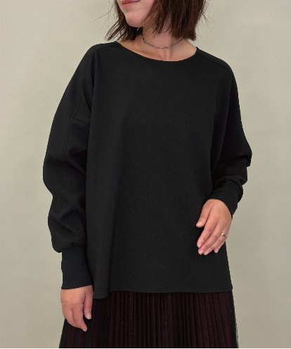 ZMBAE30130 al'aise modulation 【洗える】テールロングミニマムブラウス