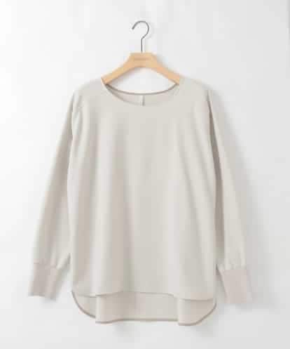 ZMBAE30130 al'aise modulation 【洗える】テールロングミニマムブラウス