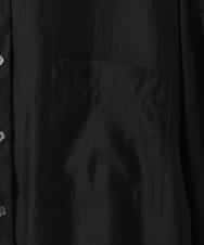 ZMBEE07150 al'aise modulation(アレーズモジュレーション) 裾レースシアーシャツ ブラック