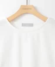 ZMBEE08079 al'aise modulation(アレーズモジュレーション) カットジョーゼットクルーネックブラウス アイボリー