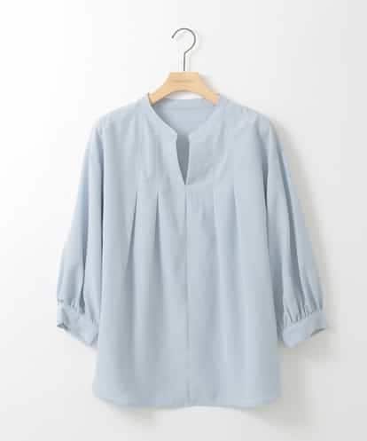 ZMBGE16080 al'aise modulation 【洗える】ピンタックスキッパーブラウス