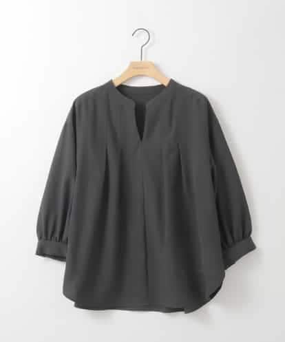 ZMBGE16080 al'aise modulation 【洗える】ピンタックスキッパーブラウス