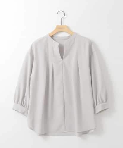 ZMBGE16080 al'aise modulation 【洗える】ピンタックスキッパーブラウス