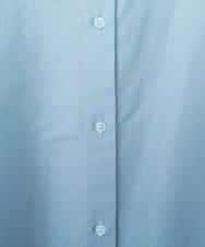 ZMBGE17090 al'aise modulation(アレーズモジュレーション) 【洗える】グラデーションシアーシャツ ライトブルー