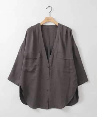 ZMBGE23169 al'aise modulation ドッキング Vネックブラウス