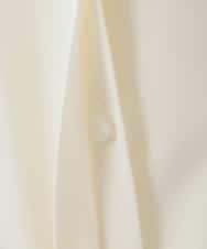 ZMBGE24149 al'aise modulation(アレーズモジュレーション) ボウタイ&フリルデザインブラウス ホワイト