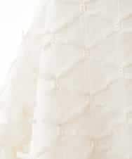 ZMBGE25139 al'aise modulation(アレーズモジュレーション) メッシュリボンシアープルオーバー ホワイト