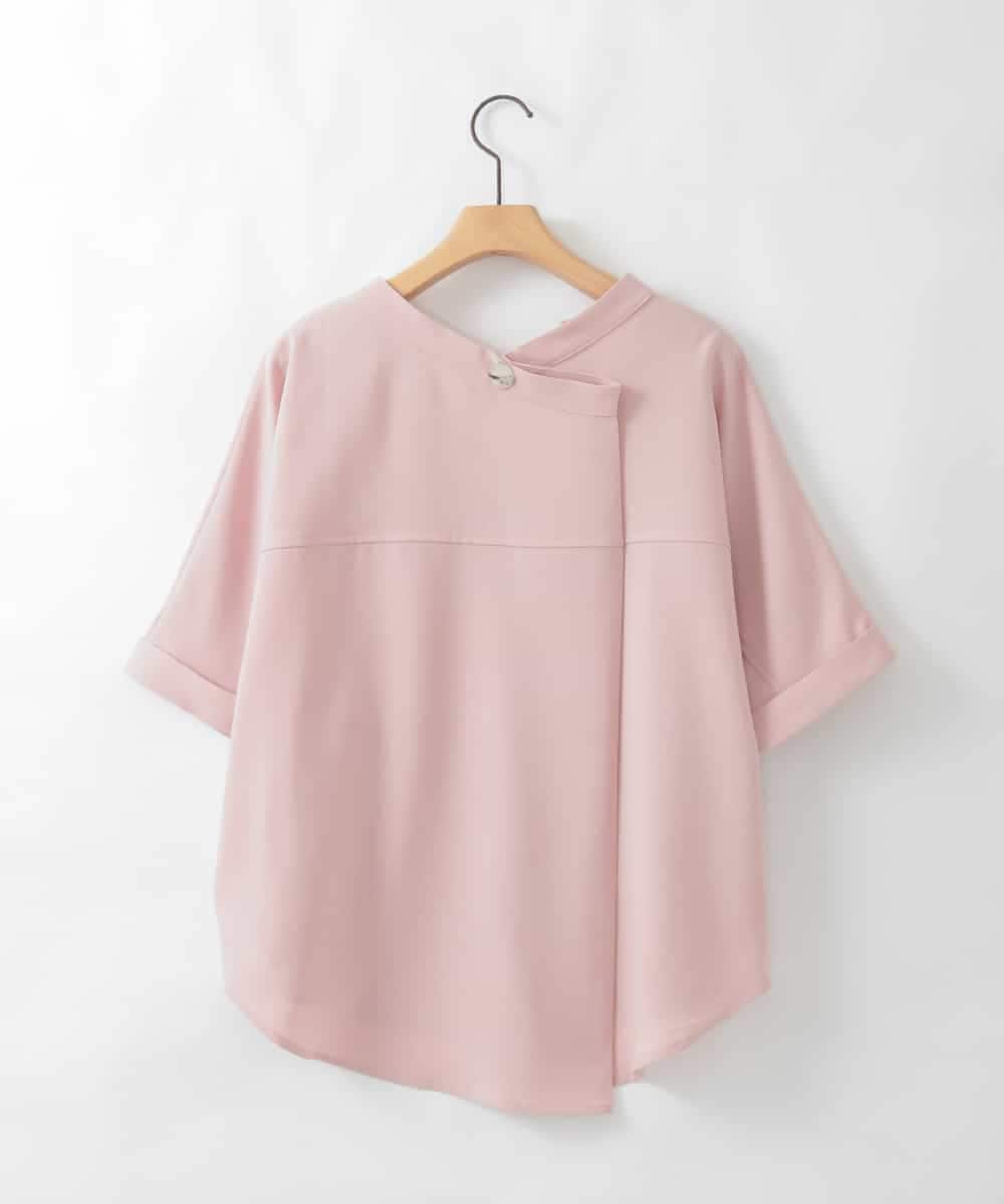 ZMBGE38140 al'aise modulation(アレーズモジュレーション) バックポイントデザインブラウス ピンク