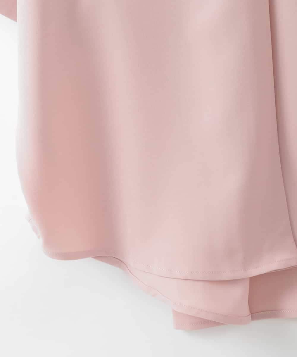 ZMBGE38140 al'aise modulation(アレーズモジュレーション) バックポイントデザインブラウス ピンク