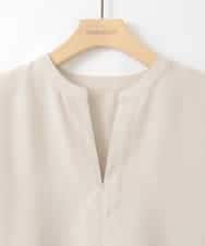 ZMBGE41098 al'aise modulation(アレーズモジュレーション) レースヘムドルマンスキッパーブラウス ホワイト