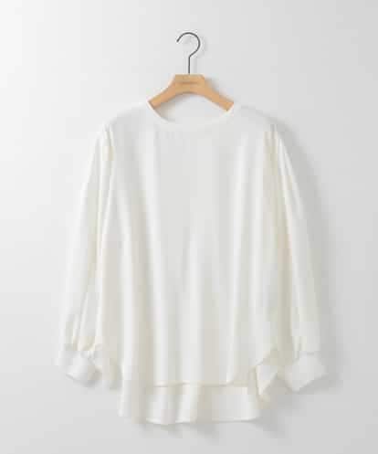 ZMBGE46098 al'aise modulation バックタックデザインブラウス