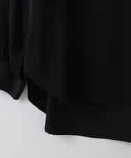 ZMBGE46098 al'aise modulation(アレーズモジュレーション) バックタックデザインブラウス ブラック