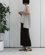 ZMBIB75110 al'aise modulation(アレーズモジュレーション) バックプリーツカットプルオーバー ベージュ