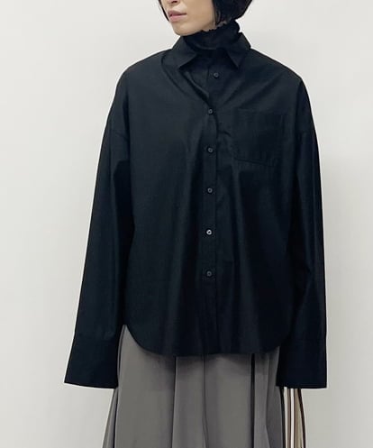 ZMBJT01148 al'aise modulation ターンアップスリーブシャツ