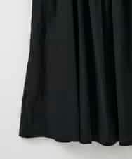 ZMEAE20169 al'aise modulation(アレーズモジュレーション) 【洗える】ドッキングレイヤードデザインワンピース ブラック