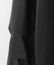 ZMECE01130 al'aise modulation(アレーズモジュレーション) ベロアジョイントジャージーワンピース ブラック